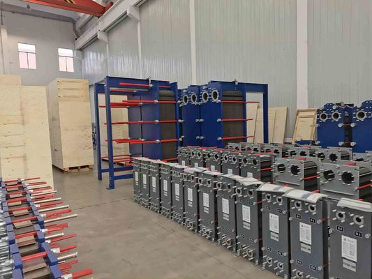 B150B Series Stacked Plate Heat Exchanger Ni Material For Oil And Gas Industry